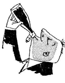 Heinz Bormann (1926-1974), Illustration, Smolka, Gutes Benehmen von A bis Z, Neues Leben, 1957-5