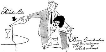 Heinz Bormann (1926-1974), Illustration, Smolka, Gutes Benehmen von A bis Z, Neues Leben, 1957-6