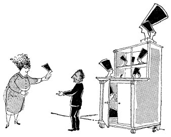 Heinz Bormann (1926-1974), Illustration, Smolka, Gutes Benehmen von A bis Z, Neues Leben, 1957-7