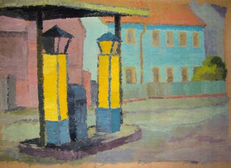 Heinz Bormann (1926-1974), Tankstelle