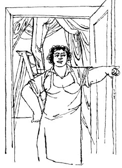 Heinz Bormann (1926-1974), Illustration, Brezan, Trix und der Ochse Esau, Neues Leben 1959-8