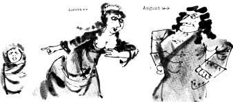 Heinz Bormann (1926-1974) Illustration, Kahlow, Kleopatra das kluge Kind, Das Neue Berlin 1960-1