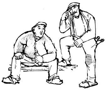 Heinz Bormann (1926-1974), Illustration, Korn, Juhu-eine Wohnung, Neues Leben 1956-5