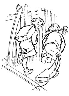 Heinz Bormann (1926-1974) Illustration, Korn, Mit Bärbel fing es an, Kinderbuchverlag 1954-9