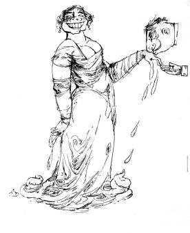 Heinz Bormann (1926-1974) Illustration, Opitz, O du mein Deutschland, Eulenspiegelverlag  1960, S9