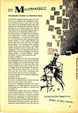 Das Magazin 58-09-23 Maximilian Scheer, Die Mondparzelle