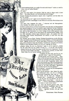 Das Magazin 59-03-07 Anton Tschechow, Der Direktor unterm Sofa