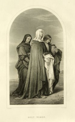 James Charles Armytage (1802 od. 1820-1897), Holy Women, Stahlstich, nach Landelle, D1179