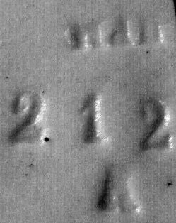 HPM 212 K - backstamp