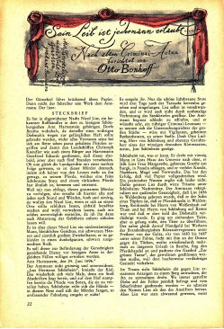 Das Magazin 63-01-22 Otto Bonhoff, Sein Leib ist jedermann erlaubt