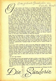 Das Magazin 63-08-16 Catulle Mendés, Die fromme Sünderin