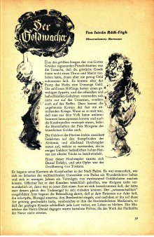 Das Magazin 55-09-59 István Ráth-Végh, Der Goldmacher