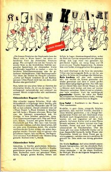 Das Magazin 55-10-68 Kleine kulinarische Weltreise
