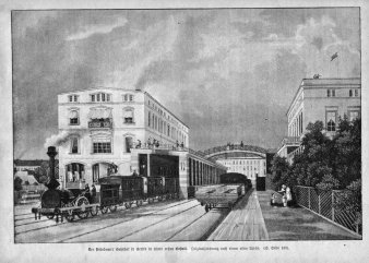 Berlin, Potsdamer Bahnhof um 1840, A0137