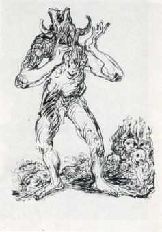 Ernst Seifert (1922-1976), Lithographie zu Gedichten von Weinert, 1975