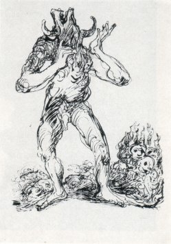 Ernst Seifert (1922-1976), Lithographie zu Gedichten von Weinert, 1975