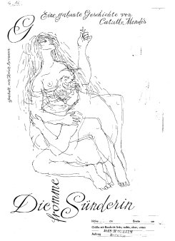 Heinz Bormann ( 1926-1974), Federzeichnung für Magazin, wohl nicht gedruckt