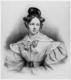 Joseph Lemercier (1803-1887), Portrait Henriette Sontag, Lithograpie, A0127