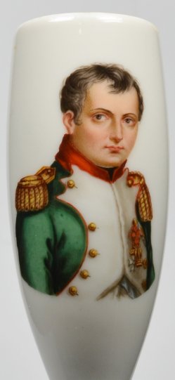 Napoleon Bonaparte (1769-1821), Portrait, Porzellanmalerei, Pfeifenkopf, D2121