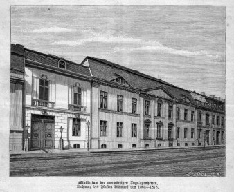 Berlin, Außenministerium um 1885, A0153