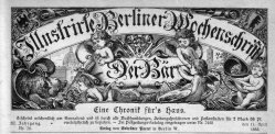 Berlin, Entwurf Eingang Kaiserwilhelmstraße um 1885, Quelle