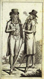 Daniel Nikolaus Chodowiecki (1726-1801), Porzellanpfeifen-Raucher 1796, A0160