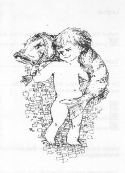 Heinz Bormann (1926-1974), Illustration, Stoll, Noch lebt der Hecht, Hinstorff Verlag Rostock, 1962