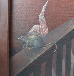 D1849 - Ratte und Narrenkappe