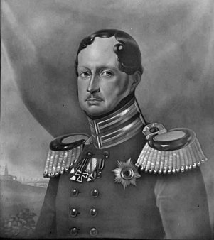 Lithophanie, Meißen 117 – S. M. König von Preußen nach F. Krüger