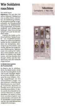 03.05.2014 Wie Soldaten rauchten