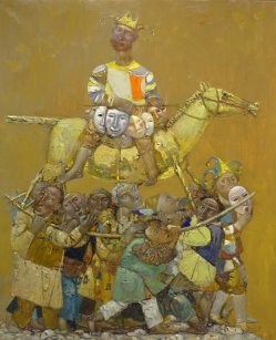 Evgeny Titov (geb.1963), Herr der Seelen, Gemälde 2018