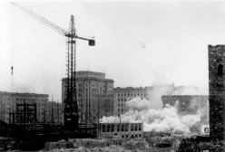 Magdeburg, Sprengung der Ulrichskirche 5.April 1956, D2209-3