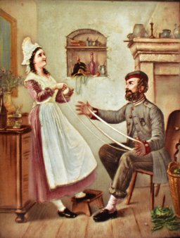 PPM 1071 - Der Landwehrmann und die Picarde, nach P.Bürde