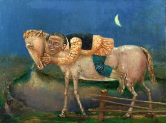 Evgeny Titov (geb.1963), Zigeuner, Gemälde 2019