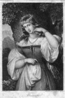 Franz Xaver Stöber (1795-1858), Bernuta, Stahlstich nach J. Ender, D2267-08