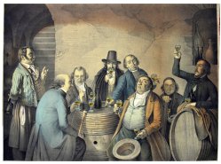 1685 Weinprobe im Keller