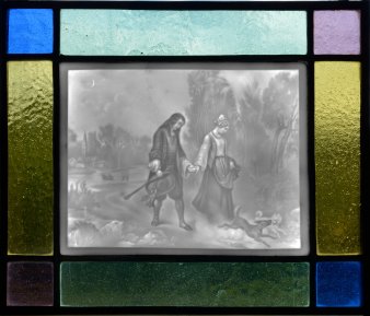 HPM 75 – Chemin faisant, nach Compte Calix, Fensterbild