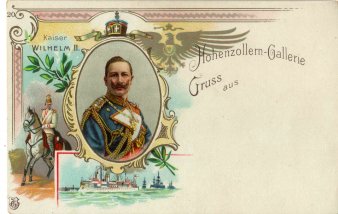 Kaiser Wilhelm II. (1888-1918), Portrait, AK, D2080-20