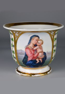 Raffaello Sanzio (1483-1520), Madonna Tempi, Porzellanmalerei, Tasse, D2294