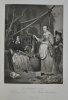 Albert Henry Payne (1812-1902), Die Wildprethändlerin, Stahlstich nach Metsu, D1611-192