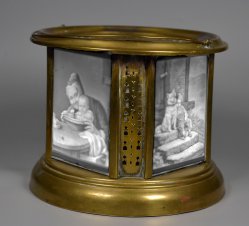 Lithophanie – Stövchen, Messingblech, D2305