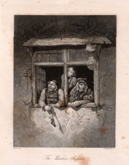 William Colley Wrankmore, The Weather Prophet, Stahlstich, nach Maron, D1671-1