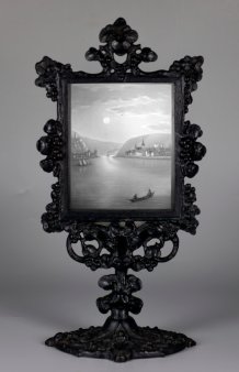 Lithophanie - Lichtschirm, Eisenkunstguss, 22,5 cm, D2356