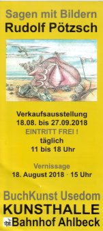 Rudolf Pötzsch (*1950) Ausstellung 2018, Ahlbeck