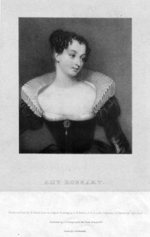 William Sharp (1803-1875), Portrait Amy Robsart, Lithographie nach G. Newton, D2339-2