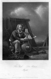 Albert Henry Payne (1812-1902), Der Matrose, Stahlstich nach N. Simonsen, D2399-1