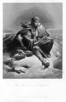 Albert Henry Payne (1812-1902), Die Franzosen in Russland, Stahlstich nach F. Philippoteaux, D2388