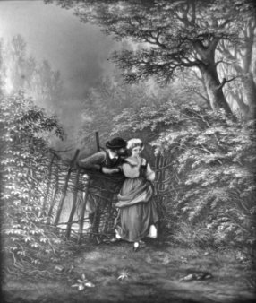 (PPM) 1234 – Liebesgeflüster am Gartenzaun