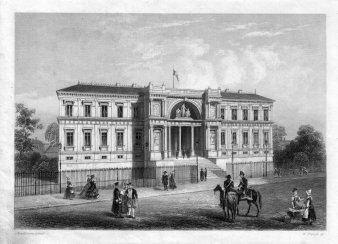 William French (1815 - 1898), Der Justizpalast zu Nantes, Stahlstich nach L. Asselineau, D2407-4