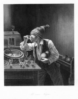 Albert Henry Payne (1812-1902), Alle neun Neigen, Stahlstich nach J.P. Hasenclever, D2427-2